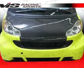 VIS Racing Carbon Fiber OEM Hood Smart Fortwo 2008-2009