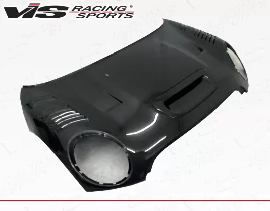VIS Racing DTM Style Black Carbon Fiber Hood Mini Cooper 2007-2012 - 07BMMCS2DDTM-010C