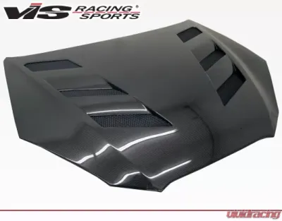 VIS Racing AMS Style Black Carbon Fiber Hood Hyundai Genesis 2010-2012 - 10HYGEN2DAMS-010C