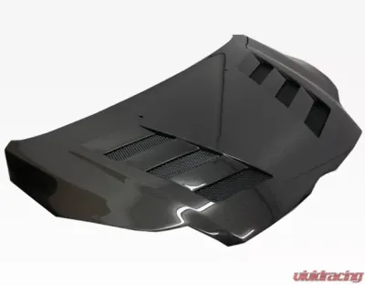 VIS Racing AMS Style Black Carbon Fiber Hood Ford Focus 2012-2014 - 12FDFOC2DAMS-010C