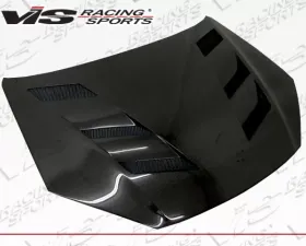 VIS Racing AMS Style Black Carbon Fiber Hood Hyundai Genesis 2013-2016