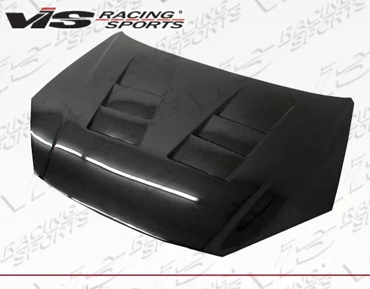 VIS Racing Terminator Style Black Carbon Fiber Hood Hyundai Genesis 2013-2016 - 13HYGEN2DTM-010C