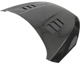 VIS Racing Racing Serice Style Black Carbon Fiber Hood Ford Focus 2015-2018