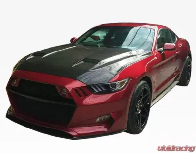 VIS Racing MK7 Style Black Carbon Fiber Hood Ford Mustang 2015-2022 - 15FDMUS2DMK7-010C