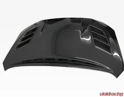 VIS Racing VS 2 Style Black Carbon Fiber Hood Subaru WRX | STI 2015-2021 - 15SBWRX4DVS2-010C