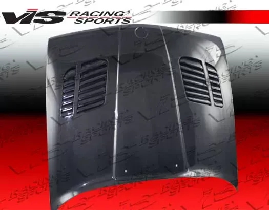VIS Racing Carbon Fiber GTR Style Hood BMW 3 Series E30 1984-1991 - 84BME302DGTR-010C
