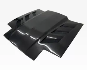 VIS Racing AMS Style Black Carbon Fiber Hood Toyota Supra 1986-1992