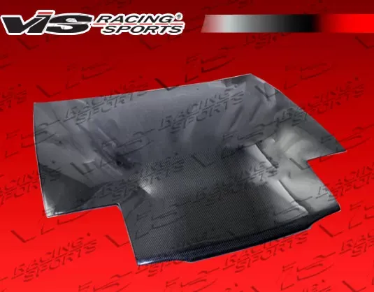 VIS Racing OEM Style Black Carbon Fiber Hood Mitsubishi Eclipse 1990-1991 - 90MTECL2DOE-010C