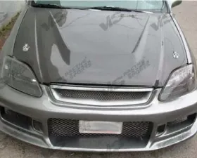 VIS Racing Carbon Fiber Invader Style Hood Acura Integra 1990-1993