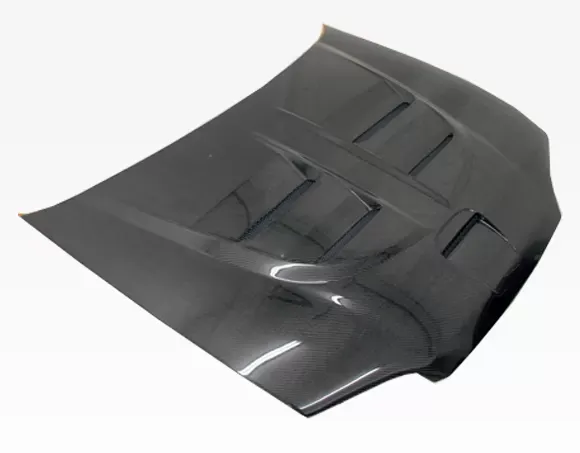 VIS Racing Fuzion Style Black Carbon Fiber Hood Honda Civic 1992-1995 - 92HDCVC2DFZ-010C
