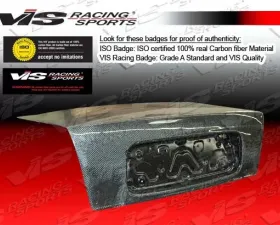 VIS Racing Carbon Fiber OEM Trunk Lid Honda Prelude 1992-1996