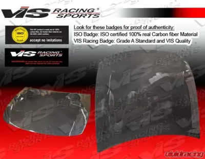 VIS Racing Carbon Fiber OEM Hood Lexus SC300/400 1991-1997 - 92LXSC32DOE-010C
