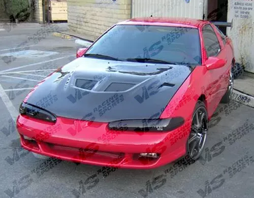 VIS Racing Carbon Fiber EVO Hood Mitsubishi Eclipse 1G 1992-1994 - 92MTECL2DEV-010C