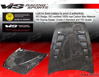 VIS Racing Carbon Fiber Terminator Hood Toyota Supra 1993-1998 - 93TYSUP2DTM-010C