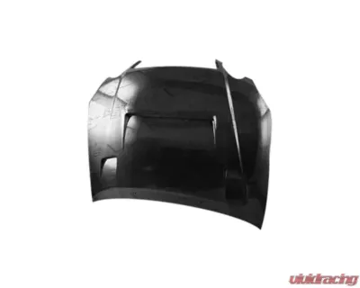VIS Racing Alfa Style Black Carbon Fiber Hood Volkswagen Golf MK3 1993-1998 - 93VWGOF2DALF-010C