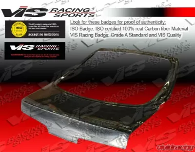VIS Racing Carbon Fiber CSL Hatch Trunk Lid Acura Integra 1994-1997 - 94ACINT2DCSL-020C