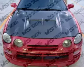 VIS Racing Zyclone Style Black Carbon Fiber Hood Toyota Celica 1994-1999