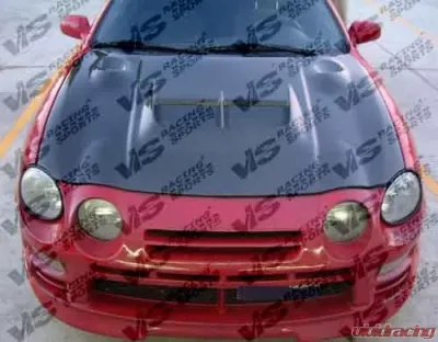 VIS Racing Zyclone Style Black Carbon Fiber Hood Toyota Celica 1994-1999 - 94TYCEL2DZYC-010C