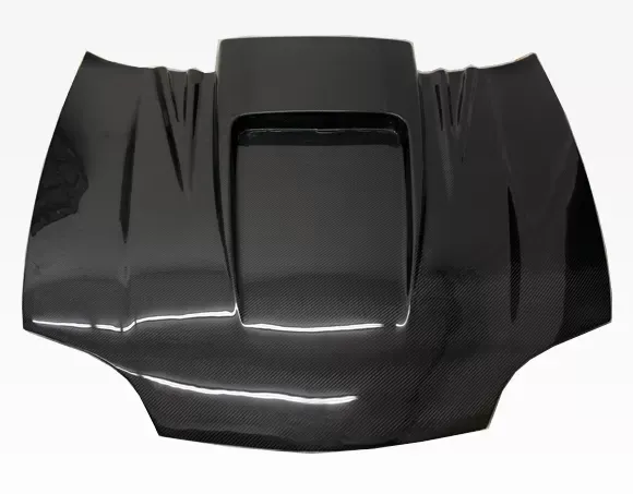 VIS Racing ZD Style Black Carbon Fiber Hood Chevrolet Cavalier 1995-2002 - 95CHCAV2DZD-010C