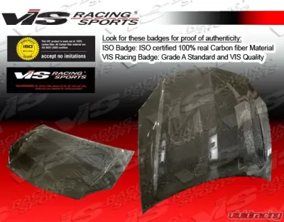 VIS Racing OEM Style Black Carbon Fiber Hood Chrysler Sebring 1995-1999 - 95CYSEB2DOE-010C