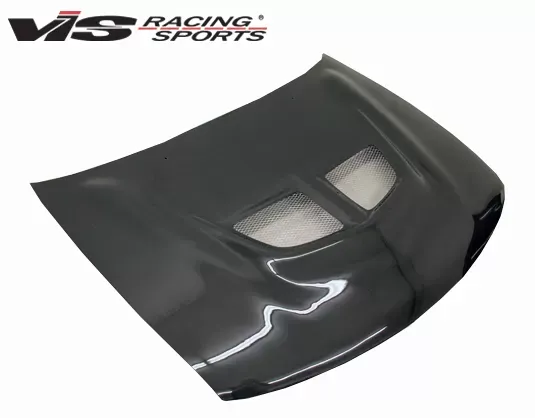 VIS Racing Evolution Style Black Carbon Fiber Hood Dodge Avenger 1995-1999 - 95DGAVG2DEV-010C