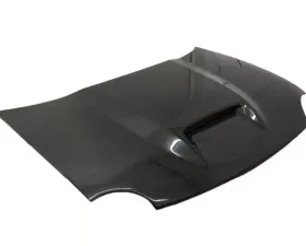 VIS Racing SRT Style Black Carbon Fiber Hood Dodge Neon 1995-1999