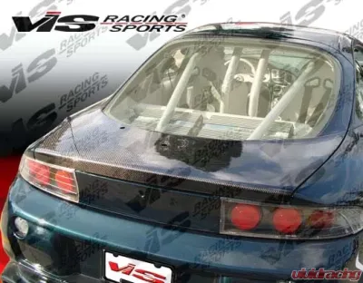 VIS Racing Carbon Fiber OEM Hatch Trunk Lid Mitsubishi Eclipse 1995-1999 - 95MTECL2DOE-020C