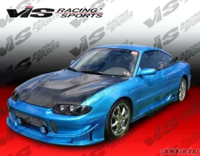 VIS Racing Carbon Fiber Invader Hood Mitsubishi Eclipse 2G 95-99 - 95MTECL2DVS-010C