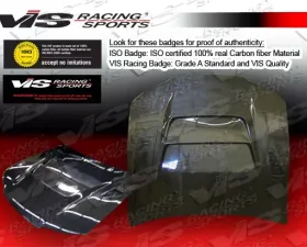 VIS Racing Carbon Fiber DV 2 Hood Nissan 240SX 1995-1996