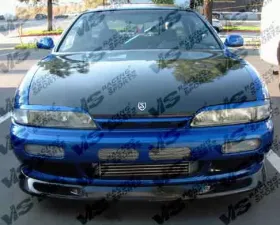 VIS Racing Carbon Fiber OEM Hood Nissan 240SX 1995-1996