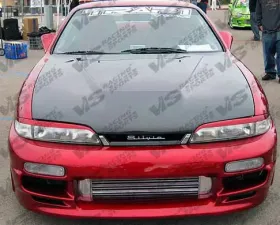 VIS Racing Carbon Fiber Invader Hood Nissan 240SX 1995-1996