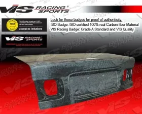 VIS Racing Carbon Fiber OEM Trunk Lid Honda Civic 1996-2000