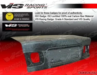 VIS Racing Carbon Fiber OEM Trunk Lid Honda Civic 1996-2000 - 96HDCVC2DOE-020C