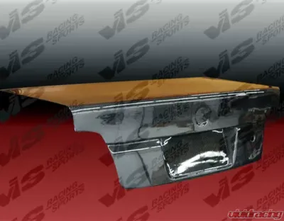 VIS Racing Carbon Fiber OEM-Euro Trunk Lid BMW 5-series E39 1997-2003 - 97BME394DOE-020C