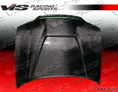 VIS Racing Invader Style Black Carbon Fiber Hood Audi S4 1998-2002 - 98AUS44DVS-010C