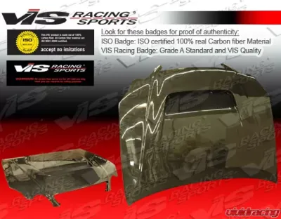 VIS Racing Carbon Fiber V Line Hood Lexus GS300/400 1998-2005 - 98LXGS34DVL-010C