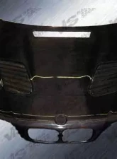 VIS Racing Carbon Fiber GTR Style Hood BMW 318i E46 4dr | 320i E46 4dr | 323i E46 4dr 1998-2001                                     - 99BME464DGTR-010C - Image 2