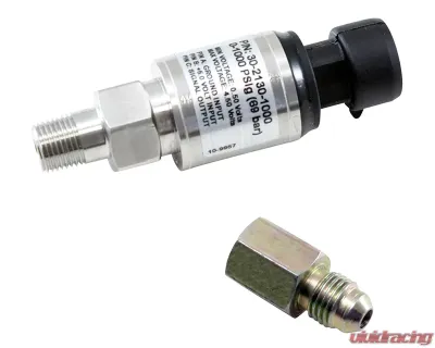 AEM Electronics Connectors 1000 PSIg Stainless Sensor Kit Universal - 30-2130-1000