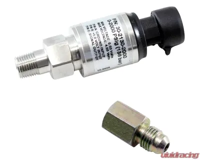 AEM Electronics Connectors 2000 PSIg Stainless Sensor Kit Universal - 30-2130-2000