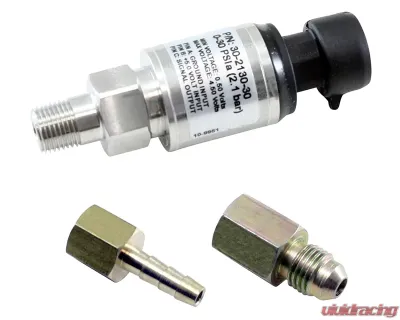 AEM Electronics Connectors 30 PSIa or 2 Bar Stainless Sensor KitAdapter Universal - 30-2130-30