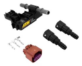 AEM Ethanol Content Flex Fuel Sensor with 3/8 inch Barbed Fittings Kit