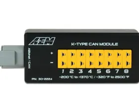 AEM Electronics 8-Channel K-Type Thermocouple EGT CAN Module