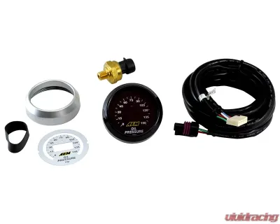 AEM Digital Oil Pressure Gauge 0~150PSI Universal - 30-4407