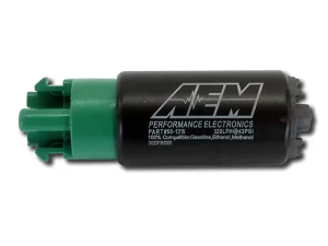 AEM E85 320LPH High Flow In-Tank Offset Inlet Fuel Pump with Mounting Hangers - 50-1215 - Image 4