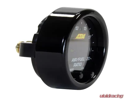 AEM Electronics X-Series Wideband UEGO AFR Controller Gauge w/ OBD CAN Integration Black Bezel - 30-0334