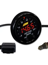 AEM Electronics X-Series Wideband UEGO AFR Controller Gauge w/ OBD CAN Integration Black Bezel                                     - 30-0334 - Image 14