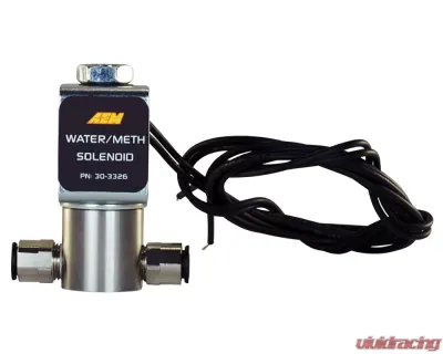 AEM Electronics High Flow Low Current Water/Methanol Injection Solenoid System - 30-3326