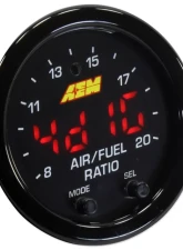 AEM Electronics X-Series Wideband UEGO AFR Controller Gauge w/ OBD CAN Integration Black Bezel                                     - 30-0334 - Image 14