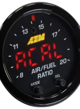 AEM Electronics X-Series Wideband UEGO AFR Controller Gauge w/ OBD CAN Integration Black Bezel                                     - 30-0334 - Image 9