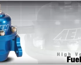 AEM Electronics Black Fuel Pressure Regulator Acura | Honda